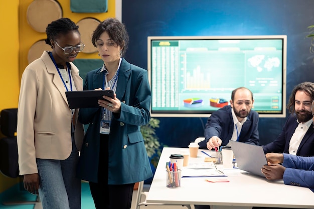 Startup financial foundation workspace